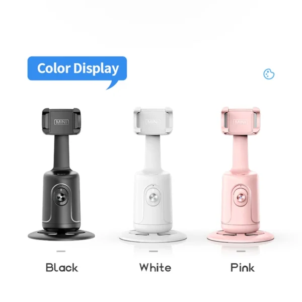 FGCLSY 2024 New Mini Selfie Stick Automatic Tracking Shooting 360 Degree Rotation Intelligent Follow Live Phone Bracket Gimbals - Image 2