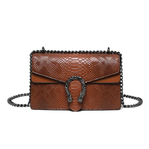Vintage Chain Shoulder Bag - Image 5