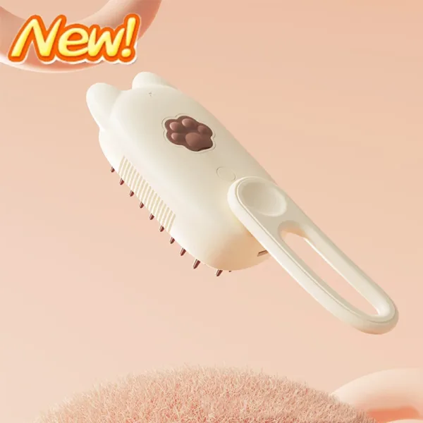 3in1 Water Dog Brush Electric Spray Pet Steam Brush Soft Silicone Hair Removal Water Brush Dog Grooming Supplies Pet Accessories - Image 9