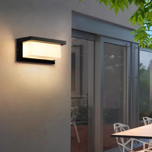 Led Outdoor Wall Light Waterproof IP65 Motion Sensor Led Outdoor Lighting Porch Lights Balcony Garden Lights Outdoor Wall Lamp - Image 13