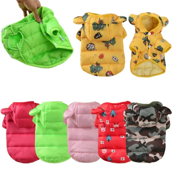 Winter Pet Dog Down Jacket Windproof Warm Dogs Clothes for Small Medium Dogs Cats Puppy Coat Chihuahua Shih Tzu Costume Yorkies - Image 13