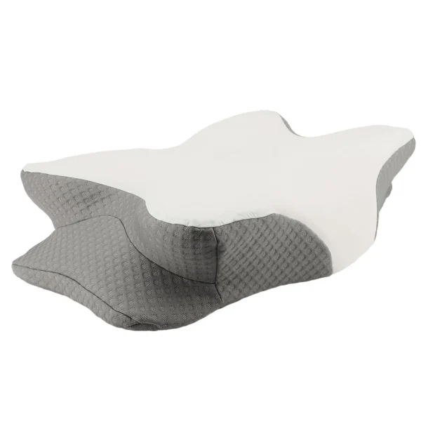 Butterfly Shape Neck Pillow 1 Pair Memory Foam Pillow Ergonomic Ice Silk Adult Memory Cotton Neck Support Pillow