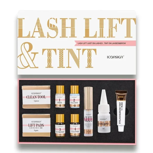 ICONSIGN Lash Lift And Brow Dye Tint Kit Lifting Eyelashes Brow Lamination Lash Lifting Set Eyes Makeup Tools