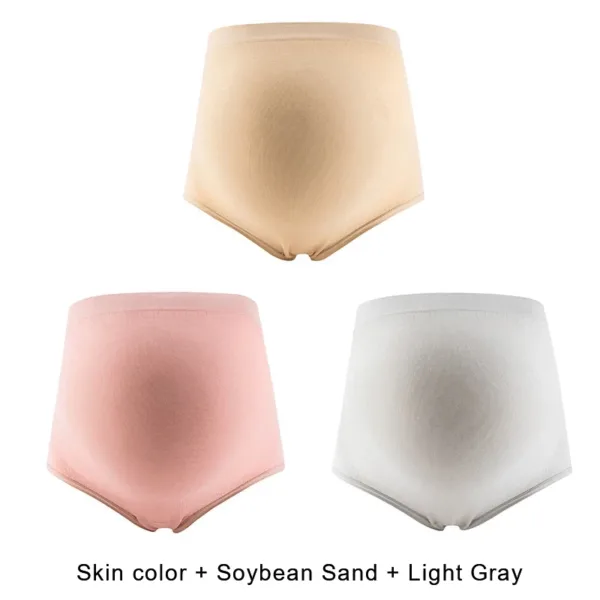 3PCS/set females Maternity Panties Women's High Waist Full Belly support Panties Comfortable Breathable Pregnancy Panties L-XL - Image 11