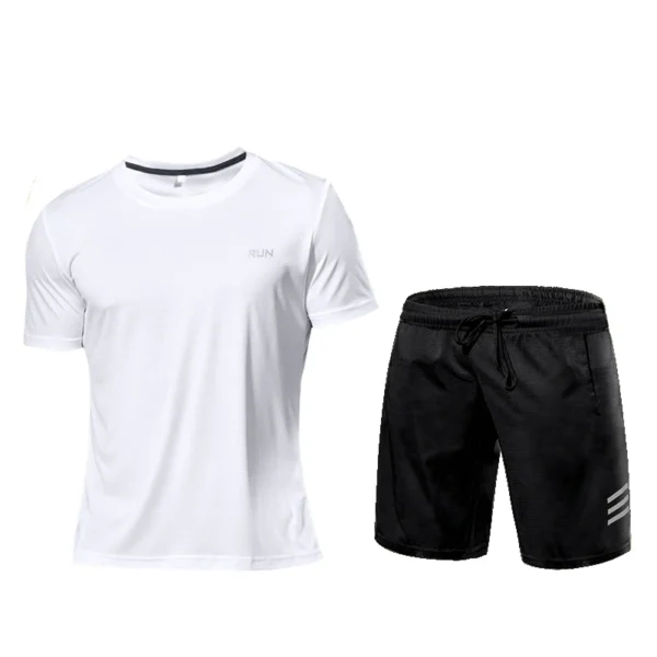 Men's Sportswear Tracksuit Gym Compression Clothing Fitness Running Set Athletic Wear T Shirts Ropa Deportiva Hombre Camisetas - Image 9