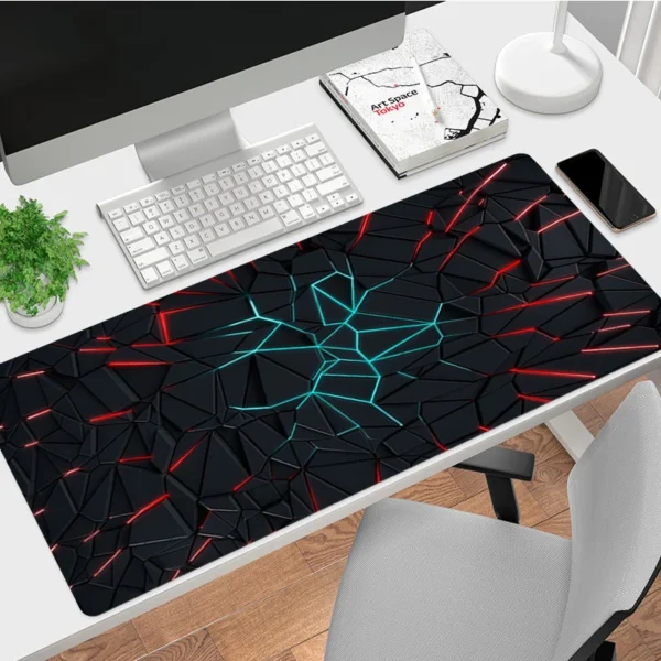 Computer Mouse Pad Gaming Accessories Large Mause Pad Sense of Science and Technology Printing Deskmat Keyboard Pad Mausepad - Image 8