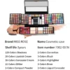 MISS ROSE Make-up Kit ALL IN ONE Full Facial Makeup Set Eye Shadow Lip Gloss Eyeliner Makeup Brushe Cosmetics Bag Makeup Product - Image 3