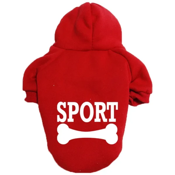 Dog clothes Pet clothes Popular fashion Hoodie Large, medium and small pet clothes Casual warm dog clothes - Image 17