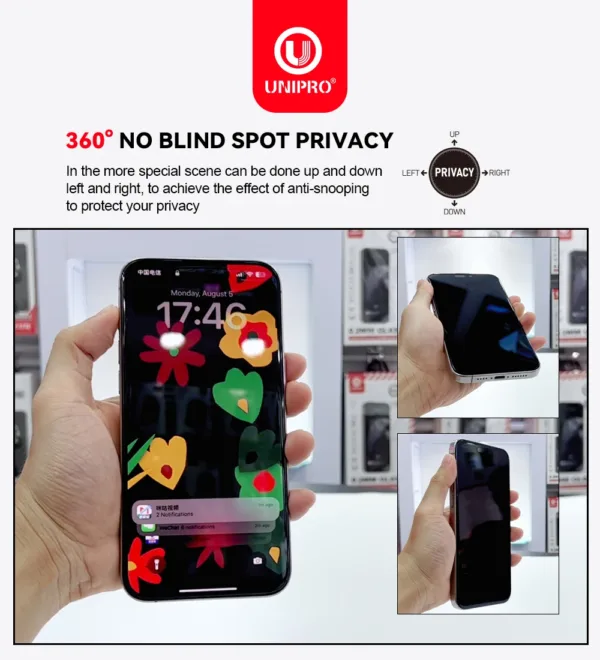 UNIPRO 360° Privacy Screen Protector - Image 5