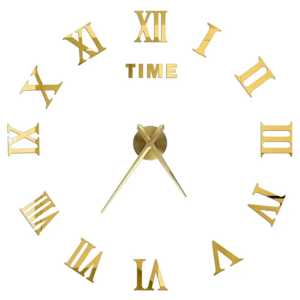 Fashion Modern Design Large Wall Clock 3D DIY Quartz Clocks Watches Acrylic Mirror Stickers Living Room Home Decor Horloge - Image 12