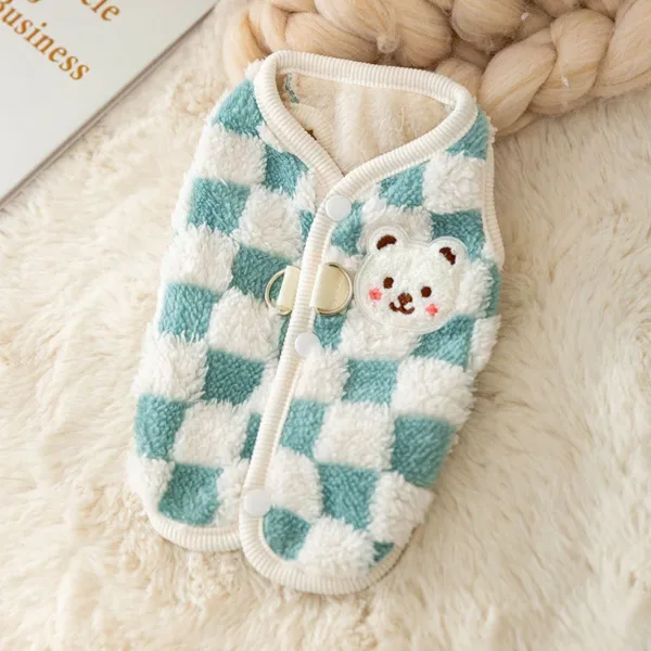 Winter Warm Hairless Cat Clothes for Cats Gotas Cute Pet Cardigan Sweater with Buckle Sphynx Kedi Vest mascotas Costume Clothing - Image 10