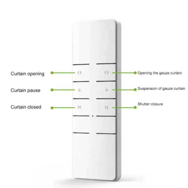 Tuya WIFI Zigbee Smart Curtain Motor Ultra Quiet Electric Wireless Remote Control Voice Control Work With Alexa Google Home - Image 3