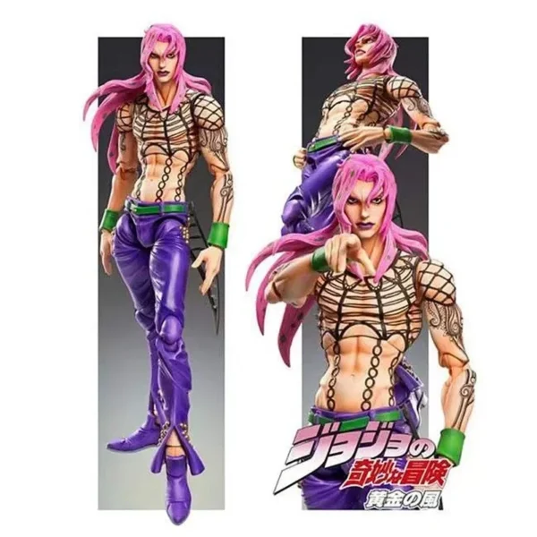 Super action statue 17cm Action Figure jojo bizarre adventure Kujo Jotaro Dio Brando Diavolo Bruno Bucciarati Leone Jolyne Cujoh - Image 3