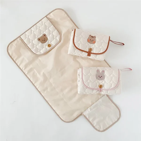 Foldable Baby Diaper Changing Mat Nappy Pad Waterproof Infant Baby Items for Newborn Bedding Diaper Mattress Changing Cover Pad - Image 3
