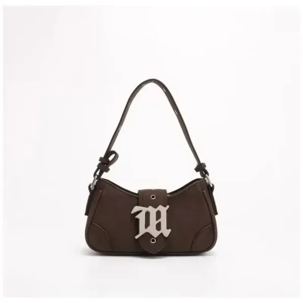 Metal Decoration Shoulder Bag - Image 4