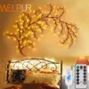 1PCS 96LED Tree and Vine Lamp USB/Solar Powered 8 Modes DIY Festive Tree Branch Lamp for Christmas Party Home Decorative Lights - Image 6