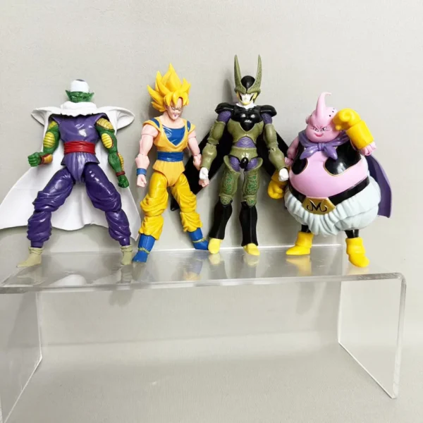 Anime Dragon Ball Vegeta Broly Son Goku Anime Action Figure Model Gifts Collectible figures for Kids Limb mobility