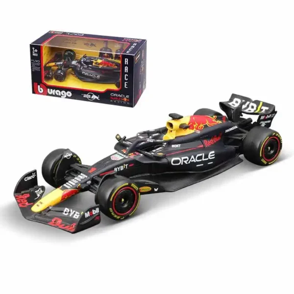 Bburago 1:43 2023 F1 Red Bull RB19 Alloy Car Formula Racing Diecast Model Toy Collection Gifts Verstappen Miami RB 19 - Image 6