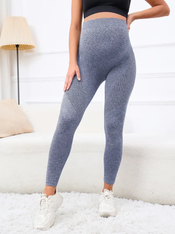 Women's Leggings Adjustable Autumn High Stretch Cropped Pants Pregnant women's yoga pants Cotton Maternity Legging Casual Pants - Image 5