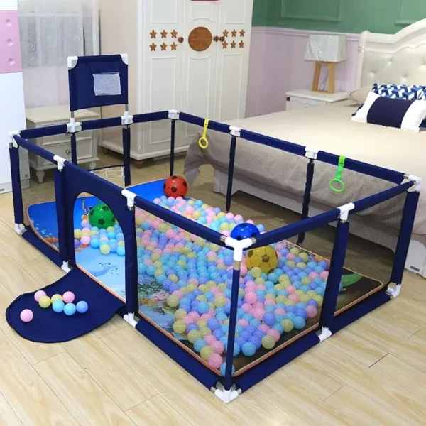 Playpen for Children Furniture Baby Playground Indoor Game Park Newborn Activity Safety Fence Kids Toddler Security Zone Barrier - Image 3