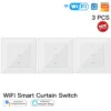 MOES WiFi Smart Curtain Switch Touch Design for Motorized Curtains and Roller Blinds work with Alexa Google and Smart Life App - Image 8