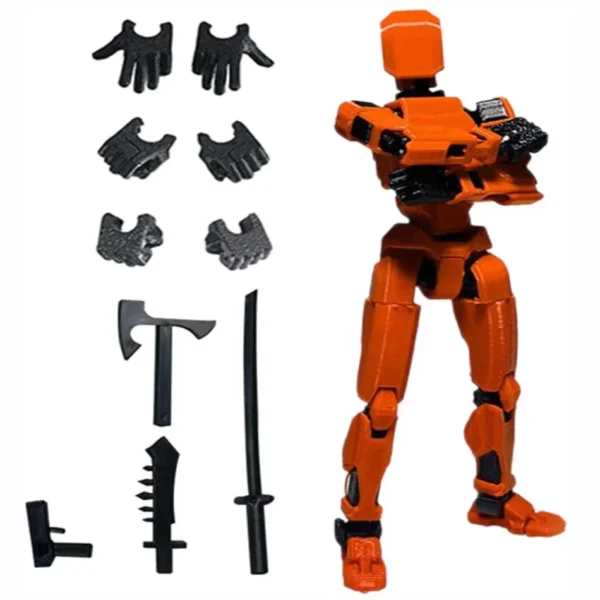 Multi-Jointed Movable Shapeshift Robot 2.0 3D Printed Mannequin Dummy 13 Action Figures Toys Kids Adults Parent-children Games - Image 12