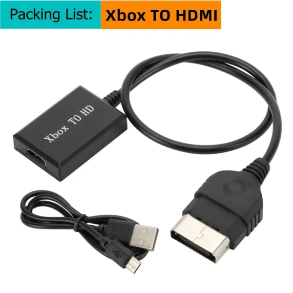 HD 1080P N64 PS2 Wii Xbox to HDMI-Compatible Cable Game Console HD TV for HDMI Cables Plug and Play Nintendo 64 To HDMI Converte - Image 5