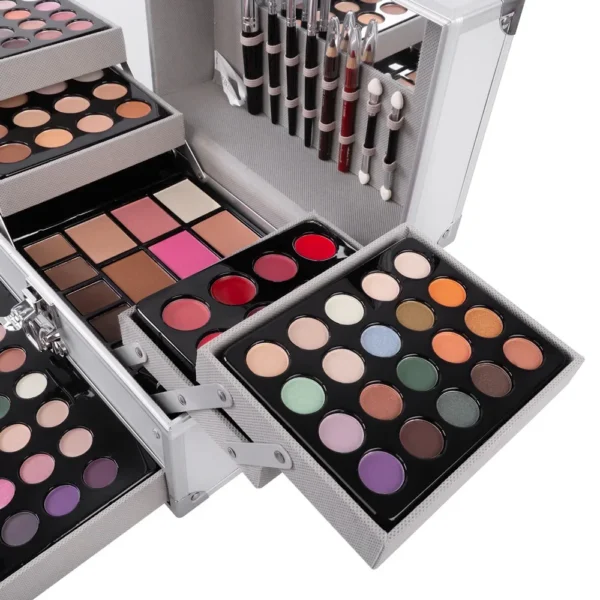 Professional Makeup Box Full Kit Set Cosmetic Kits Eyeshadow Palette Lip Gloss Lipstick Concealer Brush for Girl Women Gift Sets - Image 3