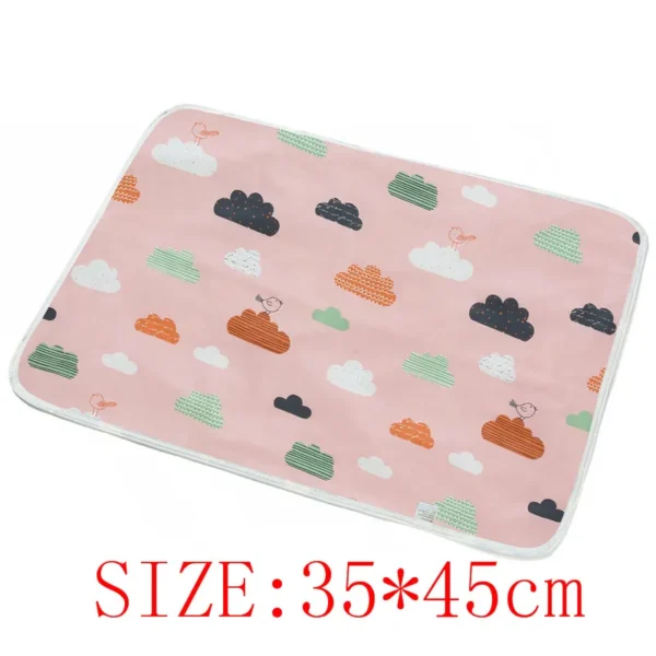 Baby Changing Mat Infant Newborn Portable Foldable Washable Waterproof Mattress Children Game Floor Mats Nursing Pad Diaper Pad - Image 4