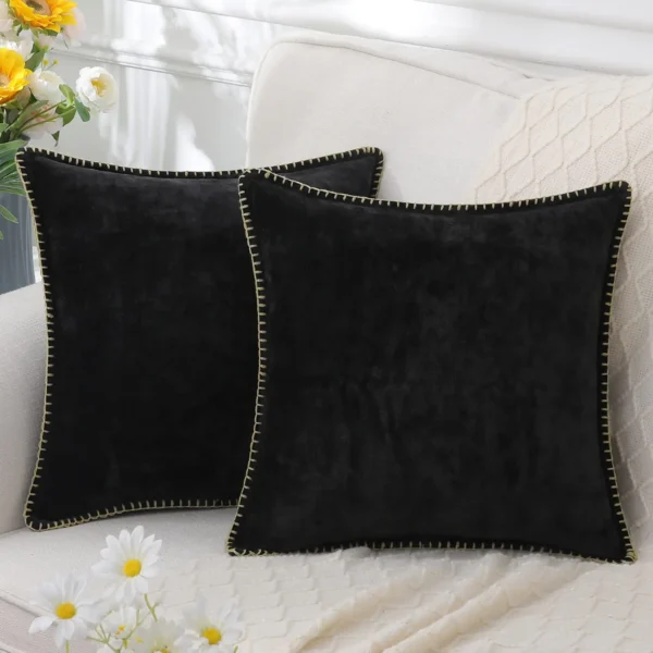 Olanly Chenille Cushion Cover 45x45 Pillow Cover 40x40cm Sofa Decorative Throw Pillow Case Soft Luxury For Living Room Decor﻿ - Image 12