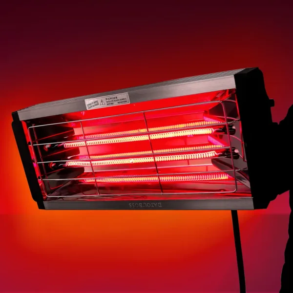 DATOUBOSS ZJ-KC-003 Short Wave Infrared Paint Lamp 2000W High Brightness LED Tube Space Temperature Enhancement Lamp - Image 5