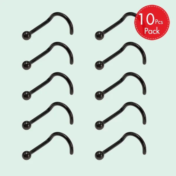 Nose Ring Studs Set - Image 8
