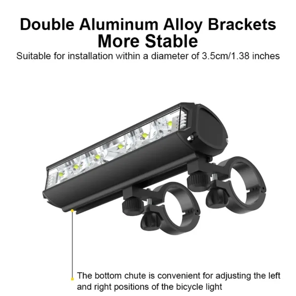 TouCloud Bicycle Light Front 10000mAh Bike Light Power Bamk Waterproof Flashlight USB Charging MTB Road Cycling Lamp - Image 9