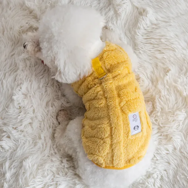 Winter Warm Dog Vest Clothes Comfor Soft Plush Dogs Cat Sweater for Maltese Yorkies Clothing Poodle Chihuahua Apparel Puppy Coat - Image 9