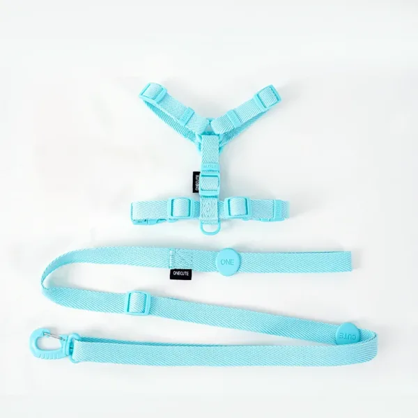 dog harness dog collar dog leash Macarone color cat accessories pet small dog accessories small dog harnessdog supplies - Image 5
