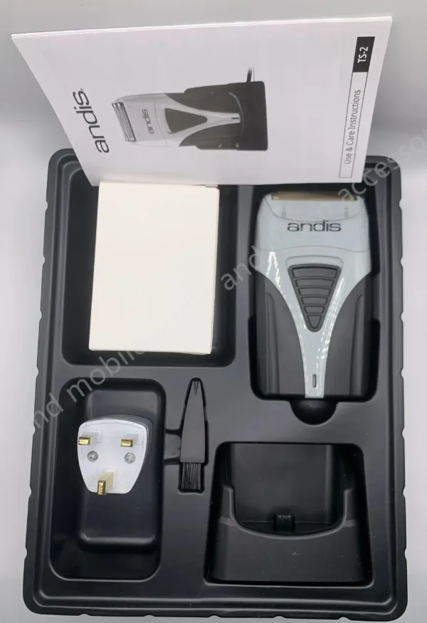 ANDIS Profoil Lithium Plus 17205 barber hair cleaning electric shaver for men razor bald hair clipper supplies Original American - Image 4