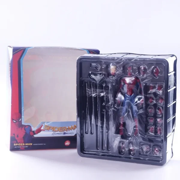 Marvel Mafex 044 Avengers Spiderman Action Figure Statue Can Change Tom Holland Face Spider Man Model Doll Toys Collection Gift - Image 13