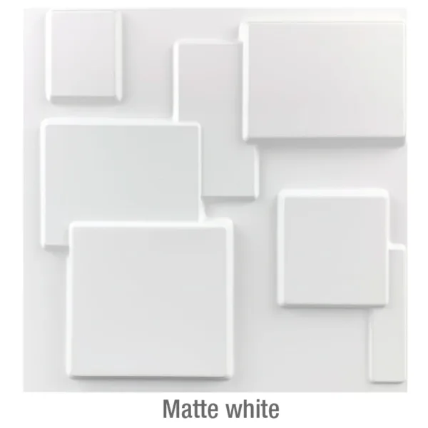 30x30cm 3D Art Wall Panel background wall decor exterior 3D Carving Embossed 3D Wa Pearlescent Colorful Wedding Decor Wallpaper - Image 32