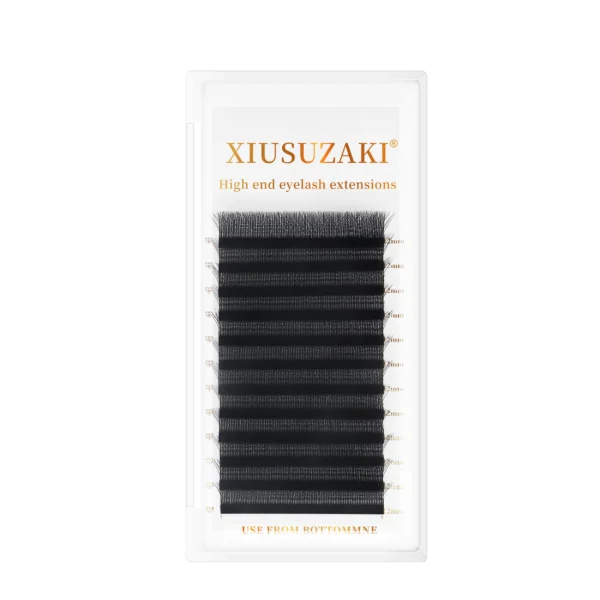 XIUSUZAKI 5D W Shaped Bloom Automatic Flowering Premade Fans Eyelashes Extensions Natural Soft Light High Individual Lashes - Image 4