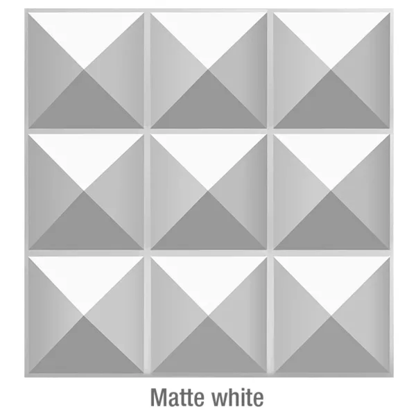30x30cm 3D Art Wall Panel background wall decor exterior 3D Carving Embossed 3D Wa Pearlescent Colorful Wedding Decor Wallpaper - Image 14