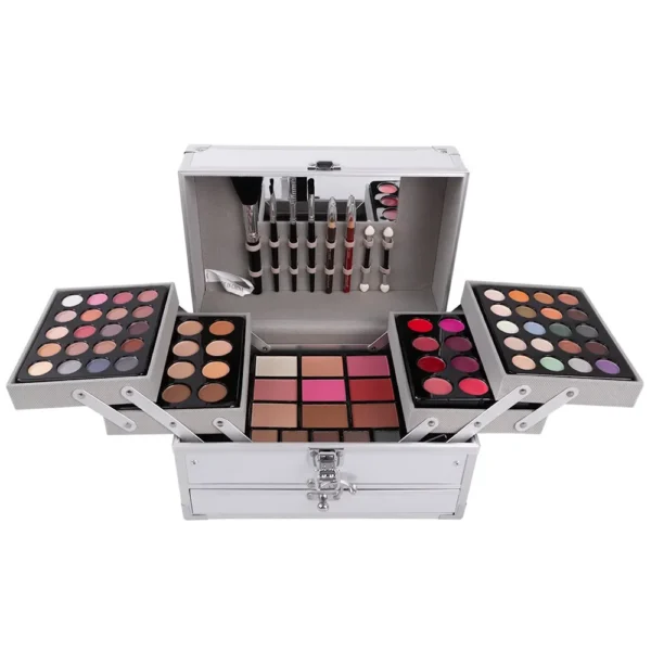 Professional Makeup Box Full Kit Set Cosmetic Kits Eyeshadow Palette Lip Gloss Lipstick Concealer Brush for Girl Women Gift Sets - Image 5