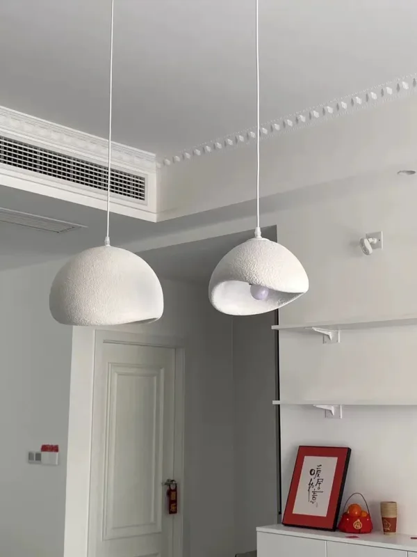 Nordic Restaurant Wabi Sabi E27 Led Pendant Light Modern Cafe Bedroom Led Chandelier Fixtures Bar Dining Room Decor Suspend Lamp - Image 3