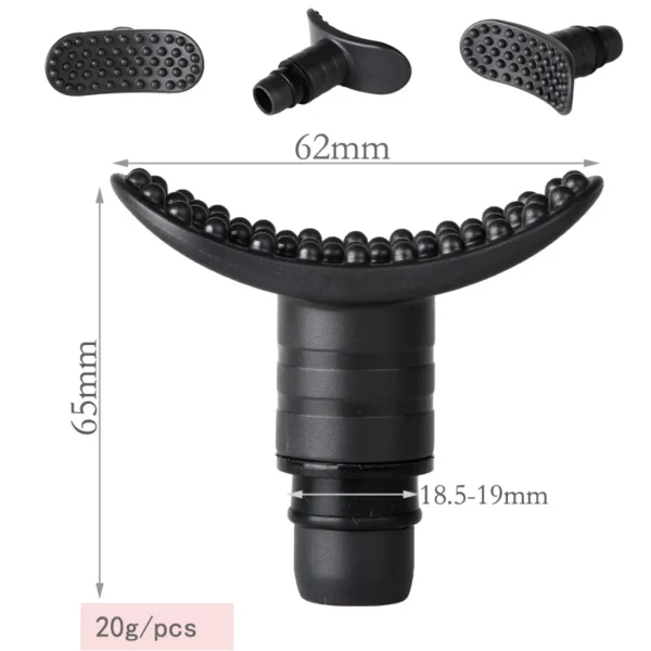 Various Styles of Fascia Gun Massage Head 19mm Caliber Universal Type - Image 9