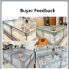 Super Quality Baby Playpen for Children Baby Guardrail Fence Baby Playground Baby Park Child Bed Edges Protector - Image 9