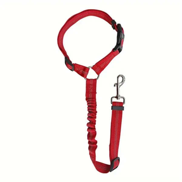 Reflective Pet Dog Car Seat Belt Puppy Collar Walking Travel Car Accessories Cat Leash Harness for Small Dogs Pet Car Supplies - Image 4