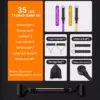 10-14pcs/Set Pull Rope Bodybuilding Resistance Bands Set Multi-function Tensioner Suit Muscle Training Belt Elastic Bands - Image 3