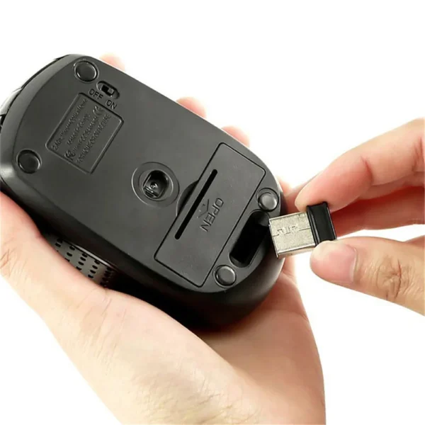 Wireless Mouse Ergonomics Mouse 2.4G Portable Mobile Optical Office Mouse Adjustable DPI Levels for Notebook PC Laptop MacBook - Image 5