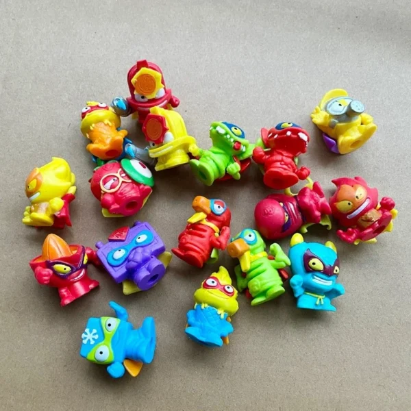 10PCS 3cm Superzings Rubbish Fruits Capsule Toys Mini Action Figure Super Zings Garbage Cars Collection Models - Image 7