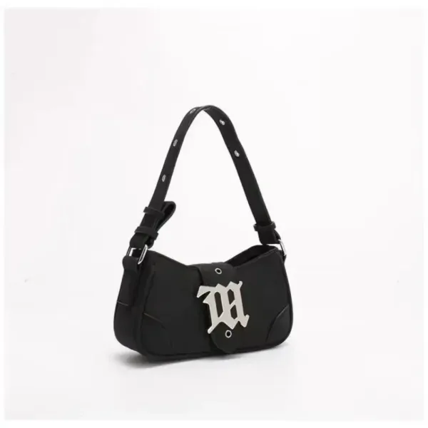 Metal Decoration Shoulder Bag - Image 3