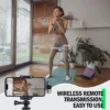 Basix Wireless Lavalier Microphone Audio Recording Mini Replaceable Windproof Wool Microphone for iPhone16 Shoot vlog YouTube - Image 2